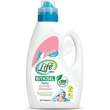 4 Adet Life By Fakir Baby Bitkisel Bazlı Sıvı Çamaşır Deterjanı 1500 ml
