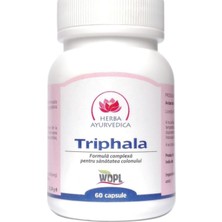 Herba Ayurvedica Triphala 500 Mg 60 Kapsül – Bitkisel Sindirim ve Detoks Desteği