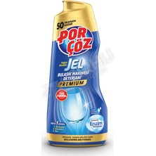 Porçöz Bulaşık Makinesi Deterjanı Jel 900 ml Limon Kokusuyla Alkolsüz Hipoalerjenik Özellikte
