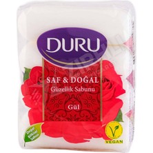 3 Adet Duru Sabun Saf&doğal Mutlu 4 x 70 gr