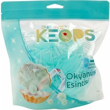 5 Adet Keops Okyanus Kokulu Sabunlu Banyo Lifi