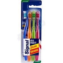 Signal Diş Fırçası Clean Actıon 3+1