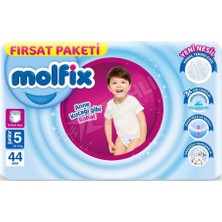 5 Adet Molfix Pants Fırsat Paket Junior 44'lü