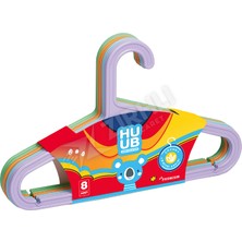 5 Adet Huub Çocuk Giysi Askısı 8'li