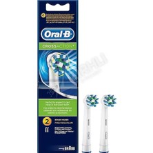 2 Adet Oral-B Diş Fırçası Yedek Başlık 2'li Cross Actıon