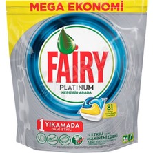 4 Adet Fairy Tablet Platinum 81'li