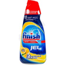 4 Adet Finish H1A Jel Limon 1 Lt