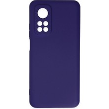 Eco Port Xiaomi Mi 10T Kılıf Nano Içi Kadife Silikon - Mor