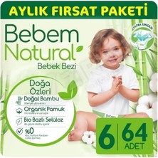 3 Adet Bebem Ultra Fırsat  Extra Large ( 6 No ) 64LÜ