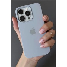 ProNorth Iphone 16 PRO Uyumlu Kılıf Logolu Lansman Soft Yumuşak Içi Kadife Silikon Kapak