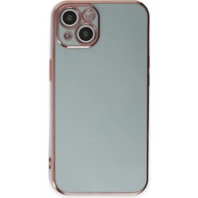 Eco Port Apple Iphone 15 Kılıf Volet Silikon - Açık Yeşil