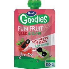 3 Adet Hero Goodies Çilek & Elma 100 gr