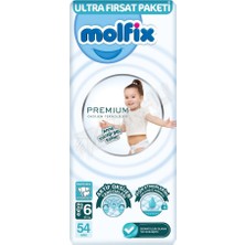 4 Adet Molfix Premium Ultra Fırsat Extra Large 54'lü