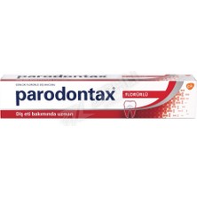 Parodontax Florürlü Diş Macunu 75 ml Beyazlatma Özellikli Tatlandırıcısız Aroma ile