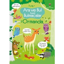 Tübitak Yayınları Ara ve Bul Resimli Bulmacalar - Ormanda