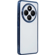 Eco Port Xiaomi Redmi 14C Kılıf Razer Lensli Silikon - Lacivert