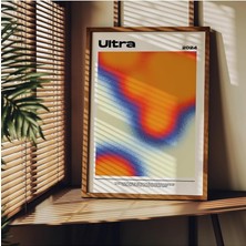 Pearl Shop Tanıtım Retro Wall Art Çerçevesiz Poster, Modern Dekoratif Çerçevesiz Poster, Tablo, Retrowallart-2, 30 x 40