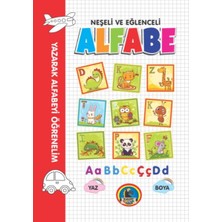 Karatay Çocuk Yayınları Neşeli ve Eğlenceli Alfabe Boyama