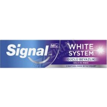 3 Adet Signal White System Diş Macunu Strong 75 ml