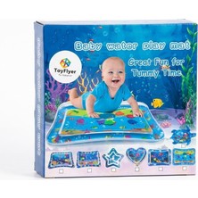 Depomiks Toyflyer Eğitici Bebek Su Oyun Matı - Tummy Time Gelişim Destekleyici Minder