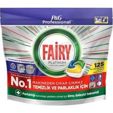 4 Adet Fairy Tablet Platınum Limon 125LI