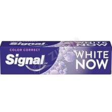 4 Adet Signal Diş Macunu White Now Color Correct 75 ml