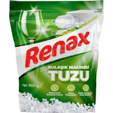 5 Adet Renax Bulaşık Makinesi Tuzu 1500 gr
