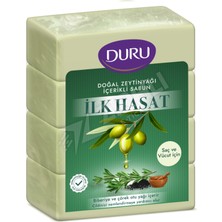 3 Adet Duru Ilk Hasat Zeytinyağlı Katı Sabun (4 X150)