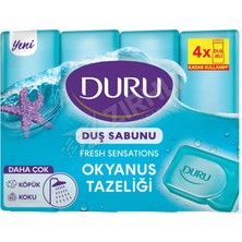 3 Adet Duru Fresh Duş Sabunu Okyanus Esintisi 4X150 gr
