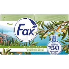 3 Adet Fax Ayvalık Zeytinyağı Kalıp Sabun 4X150 gr
