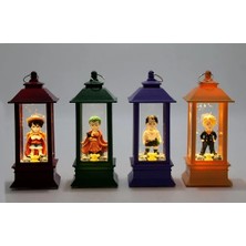 Özssay Anime One Piece Figürlü Işıklı Kar Küresi