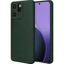 Eco Port Oppo Reno 14F First Silikon - Koyu Yeşil