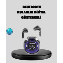 TeknoKapsül Enc Mikrofonlu Kablosuz Kulaklık Dokunmatik LED Ekran Şarj Kutulu