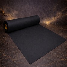 Kuzey Oyuncak Yüksek Kalite 30 Metre Siyah Tela Kumaş Siyah Elyaf Kumaş 70 cm Genişlik Siyah Süsleme Kumaşı