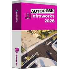 Autodesk Infraworks 2026 (Windows) - 1 Pc 2 Yıl Serial Key + Kurulum Hizmeti