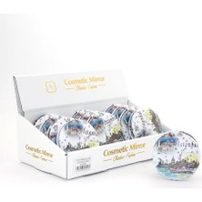 Özssay Taşlı Istanbul Tasarımı El Aynası Kalın Model 4