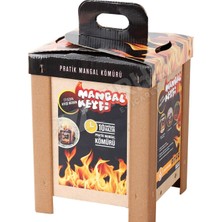 2 Adet Çukurova Mangal Kömürü Pratik 2  kg