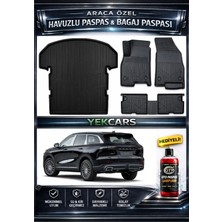 Yek Cars Chery Tiggo 8 Pro 2025 Model 3D Kokusuz Havuzlu Paspas Takımı  ve 3D Bagaj Havuzu
