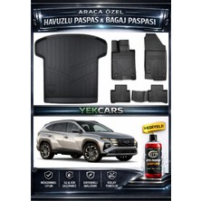 Yek Cars Hyundai Tucson 2026 Model 3D Kokusuz Havuzlu Paspas Takımı  ve 3D Bagaj Havuzu