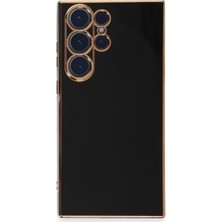 Eco Port Samsung Galaxy S23 Ultra Kılıf Volet Silikon - Siyah