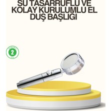 Astraltech Su Basıncını Artıran Sızdırmaz Duş Başlığı