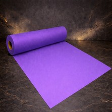 Kuzey Oyuncak Yüksek Kalite 30 Metre Mor Tela Kumaş Mor Elyaf Kumaş 30 Metre x 70 cm Genişlik Mor Süsleme Kumaşı