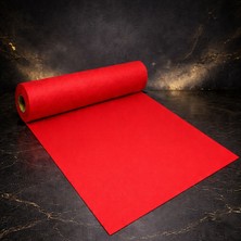 Kuzey Oyuncak Yüksek Kalite 30 Metre Kırmızı Tela Kumaş Kırmızı Elyaf Kumaş 70 cm Genişlik Kırmızı Süsleme Kumaşı