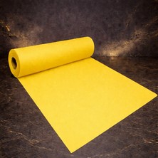 Kuzey Oyuncak Yüksek Kalite 30 Metre Sarı Tela Kumaş Sarı Elyaf Kumaş 30 Metrex 70 cm Genişlik Sarı Süsleme Kumaşı