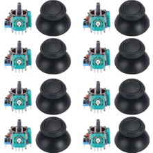 Pop Konsol PS5 Analog Motor ve Topuz Seti 8+8 Playstation 5 Tamir PS5 Motor Kol Tamir Seti Yedek Parça