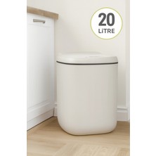 Özssay Sensörlü Açıp Kapanan Teknolojik Akıllı Antibakteri Karşıtı Sterilize Çöp Kovası Dört Pilli Set