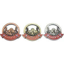 Özssay Istanbul Temalı Metal Magnet Model 4