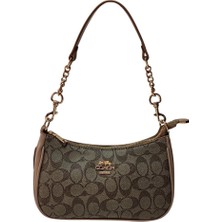 Valens Çanta Valens Deri Logo Baskı Kol Çantası