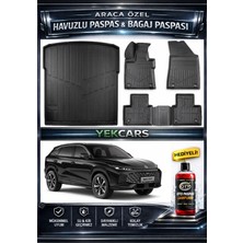 Yek Cars Mg Hs Turbo Hybrid 2026 Model 3D Kokusuz Havuzlu Paspas Takımı  ve 3D Bagaj Havuzu