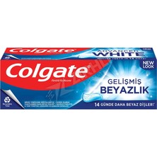 Colgate Gelişmiş Beyazlık Diş Macunu 50 ml Tatlandırıcısız Beyazlatma Özellikli